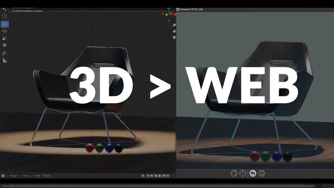 Exploring 3D Blend File Viewers Online